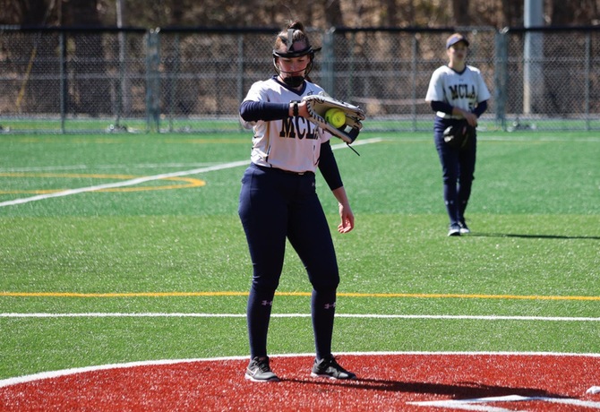 Juliana threw her 8th complete game of the season today against Westfield State.
