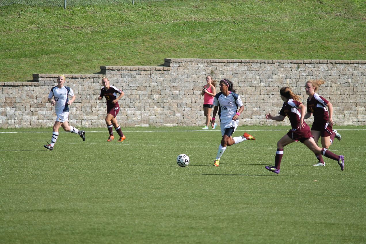 12 second spurt lifts MCLA past Bridgewater State in Women's Soccer