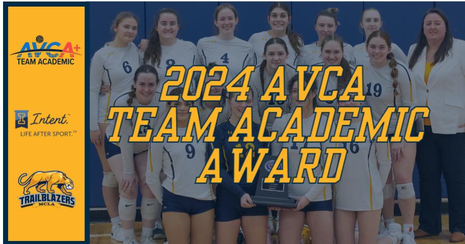 Volleyball Earns 2024 ACVA Team Academic Award